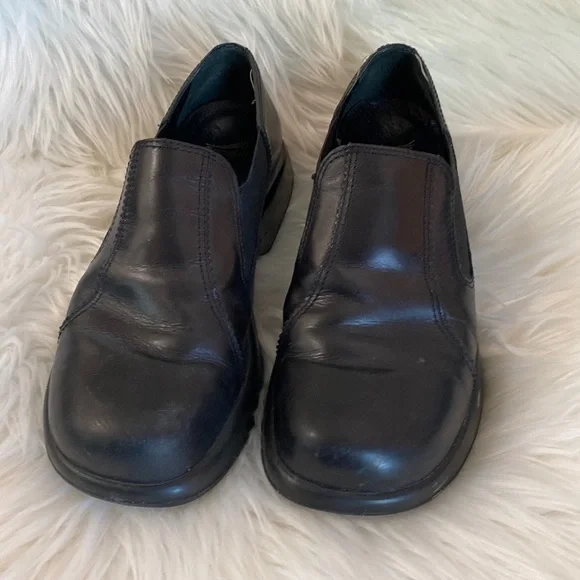 Dansko Black Leather Shoes Women’s Size 39 or 9 - Picture 2 of 8